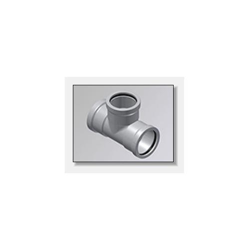 HARCO 18NP-120606 Non-Pressure Tee, 6 x 6 in Nominal, Gasket End Style ...